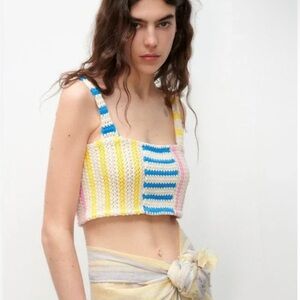 Un-used Zara Crochet Top